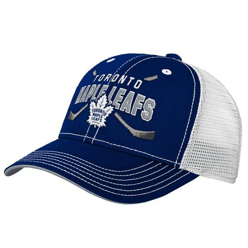 Kids Toronto Maple Leafs Lockup MeshBack Cap