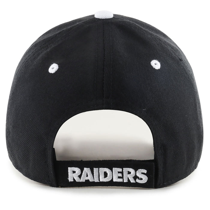 Las Vegas Raiders Black 47 Brand MVP Basic Adjustable Hat