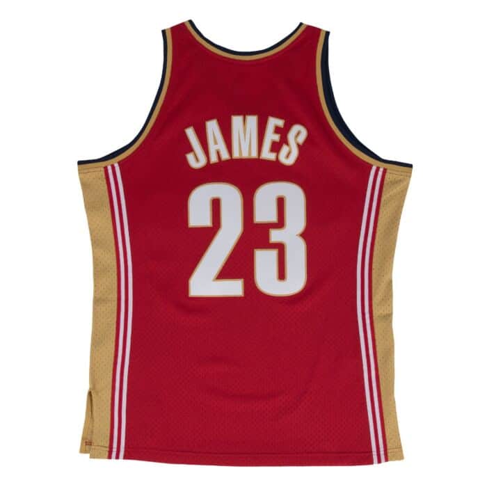 Lebron James Cleveland Cavaliers Mitchell & Ness 2003-04 Hardwood Classic Swingman Jersey