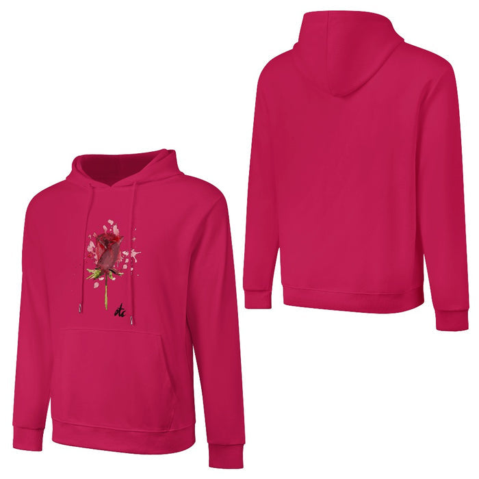 LIMITED EDITION LESH HAND-PAINTED ROSE HOODIE