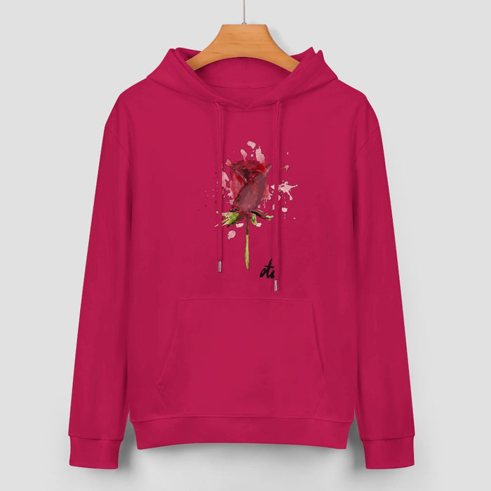 LIMITED EDITION LESH HAND-PAINTED ROSE HOODIE