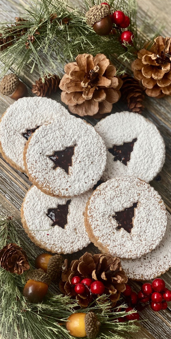 linzer cookies