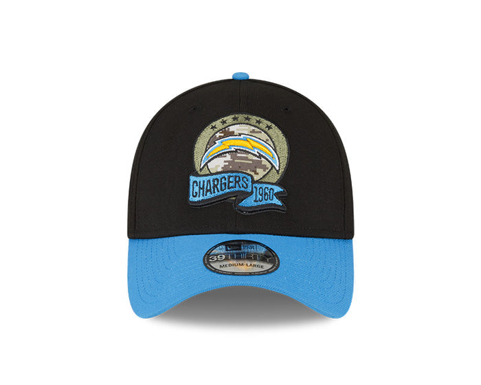 Los Angeles Chargers New Era 2022 Salute To Service - 39THIRTY Flex Hat