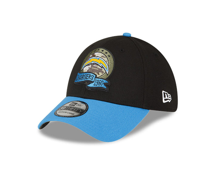 Los Angeles Chargers New Era 2022 Salute To Service - 39THIRTY Flex Hat