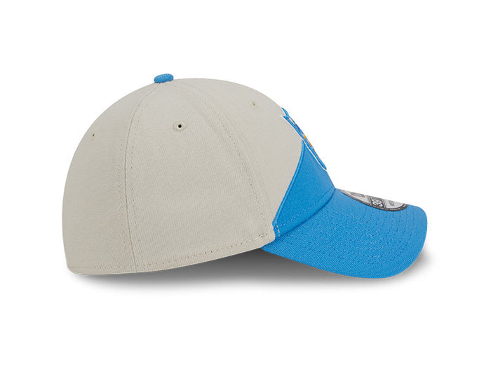 Los Angeles Chargers New Era 2023 Historic Sideline 39THIRTY Flex Hat - Cream/Blue