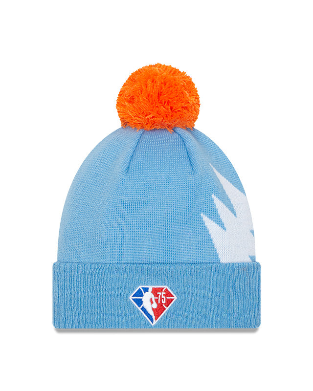 Los Angeles Clippers Baby Blue New Era City Series 21 Pom Knit Toque