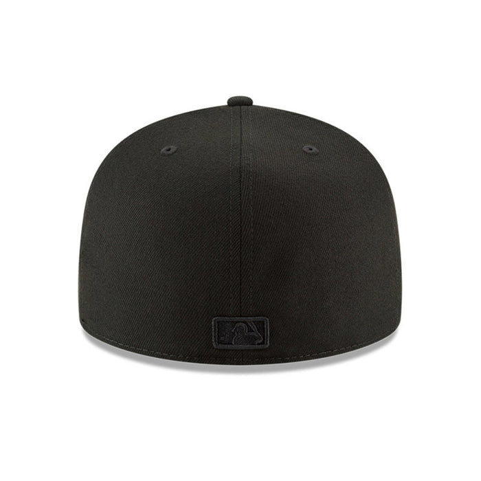 Los Angeles Dodgers Black on Black 59fifty Fitted Hat