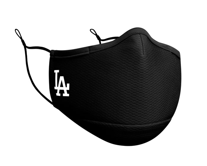 Los Angeles Dodgers MLB New Era Black On-Field Face Cover Mask