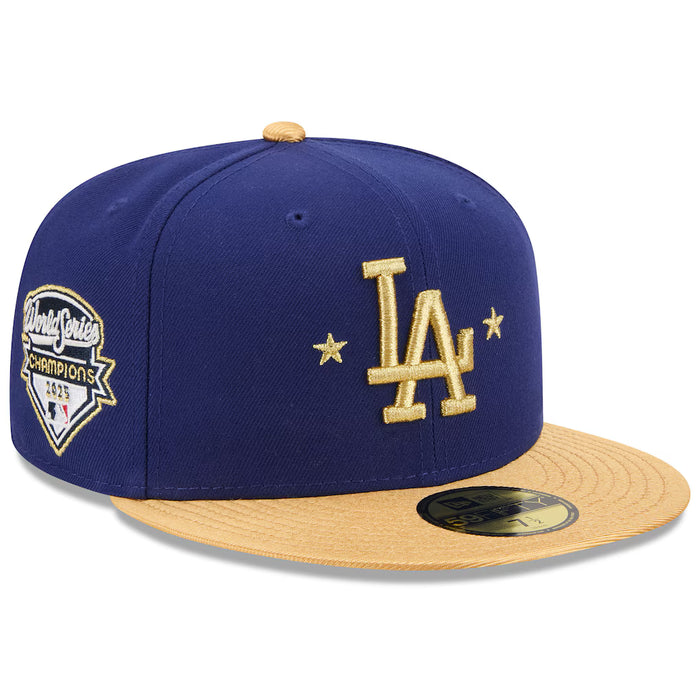 Los Angeles Dodgers New Era 2026 Royal Blue Gold Collection 59FIFTY Fitted Hat