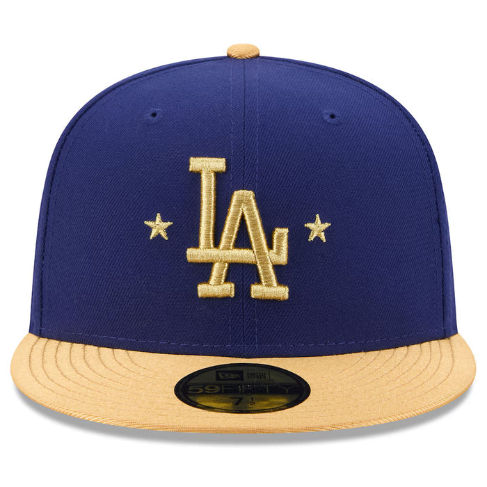 Los Angeles Dodgers New Era 2026 Royal Blue Gold Collection 59FIFTY Fitted Hat