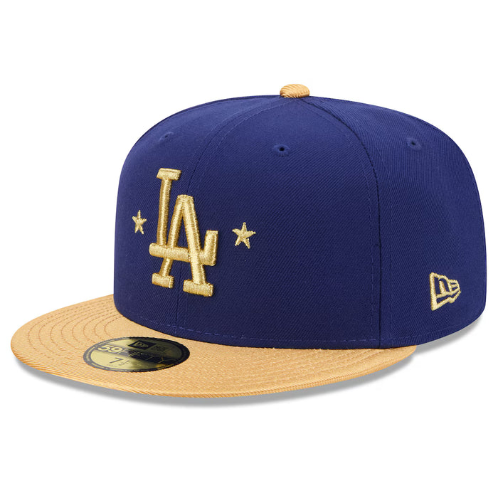 Los Angeles Dodgers New Era 2026 Royal Blue Gold Collection 59FIFTY Fitted Hat