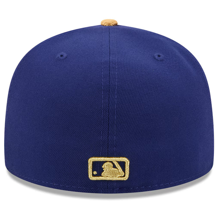 Los Angeles Dodgers New Era 2026 Royal Blue Gold Collection 59FIFTY Fitted Hat