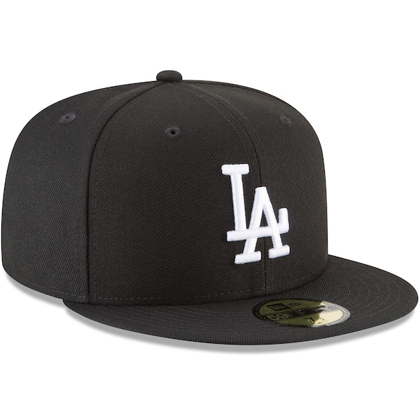Los Angeles Dodgers New Era 59FIFTY Fitted Hat - Black