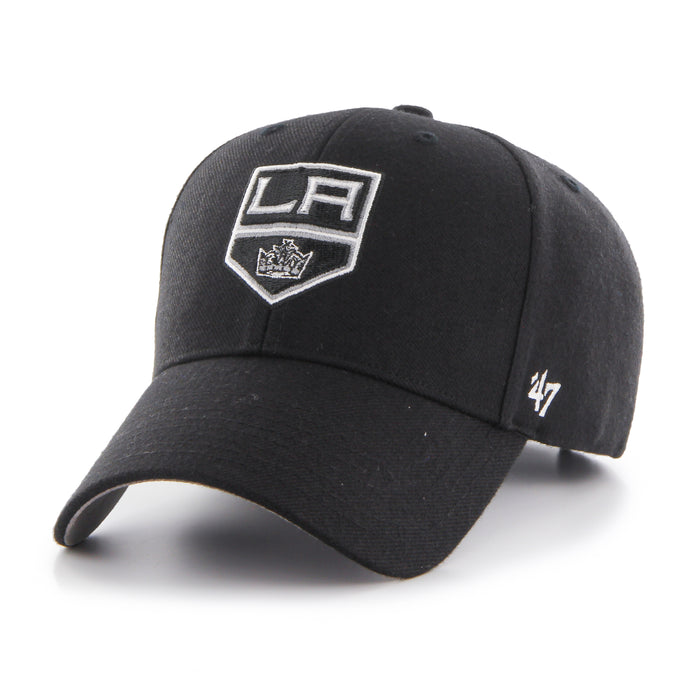 Los Angeles Kings Black 47 Brand MVP Basic Adjustable Hat