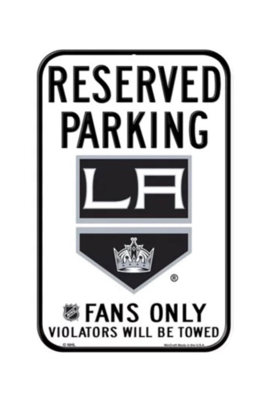 Los Angeles Kings WinCraft Reserved Parking Fan Sign