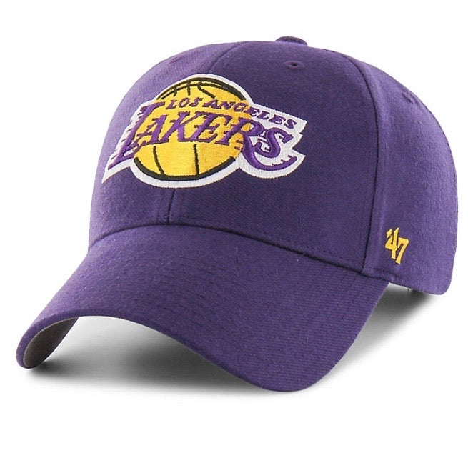 Los Angeles Lakers Purple NBA 47 Brand MVP Basic Adjustable Hat