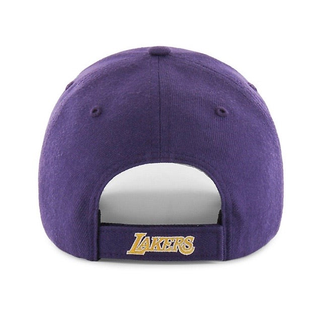 Los Angeles Lakers Purple NBA 47 Brand MVP Basic Adjustable Hat