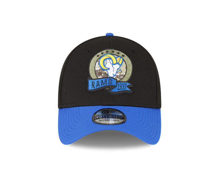 Los Angeles Rams New Era 2022 Salute To Service - 39THIRTY Flex Hat
