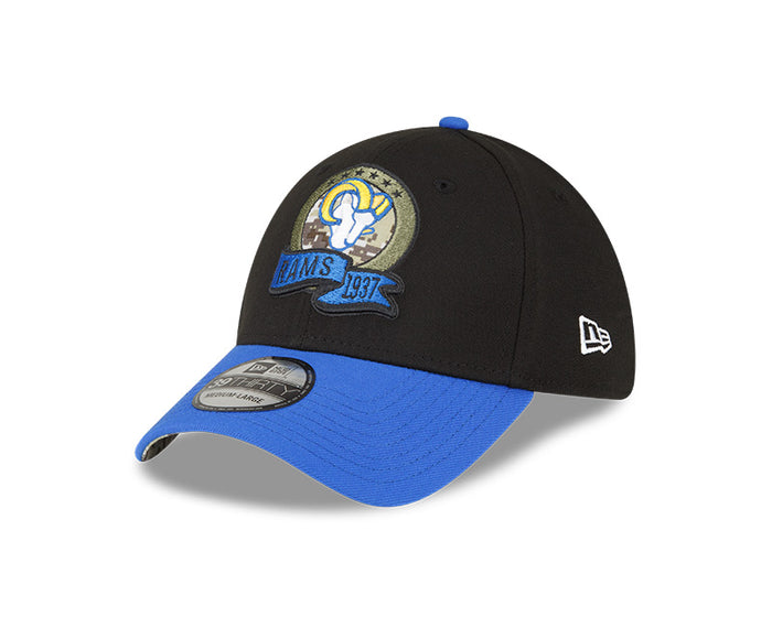 Los Angeles Rams New Era 2022 Salute To Service - 39THIRTY Flex Hat