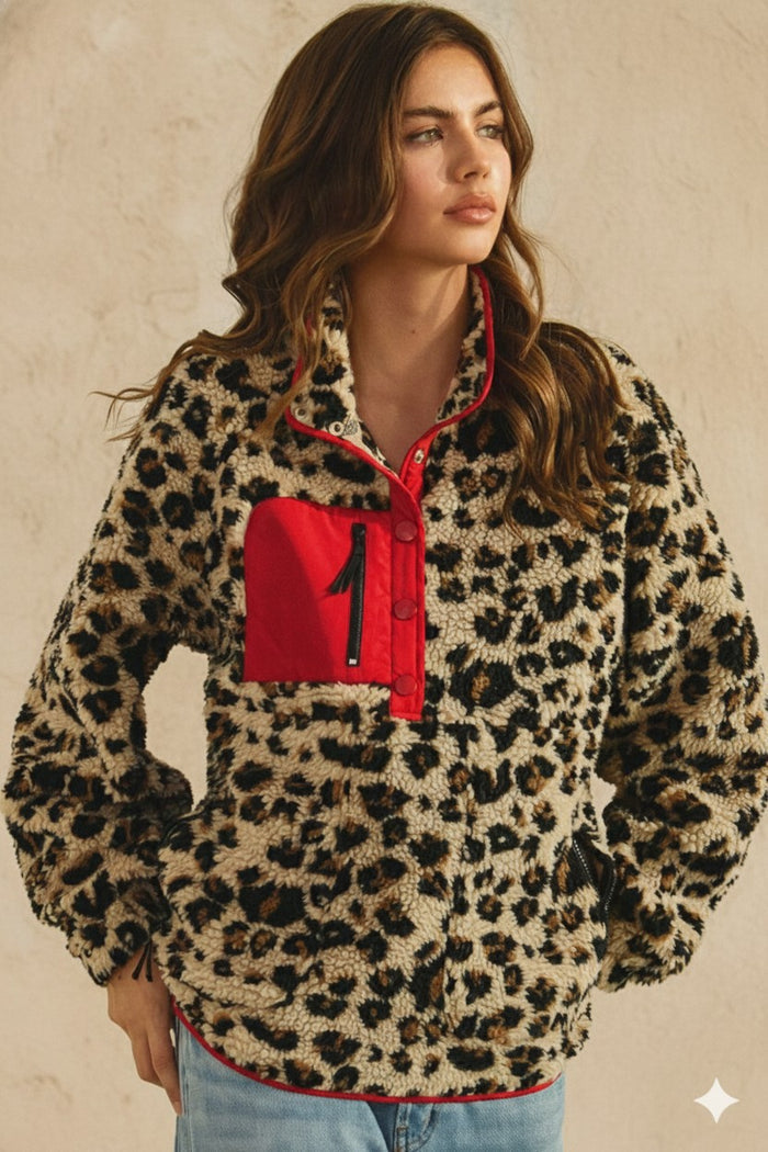 Luxe Leopard Fleece