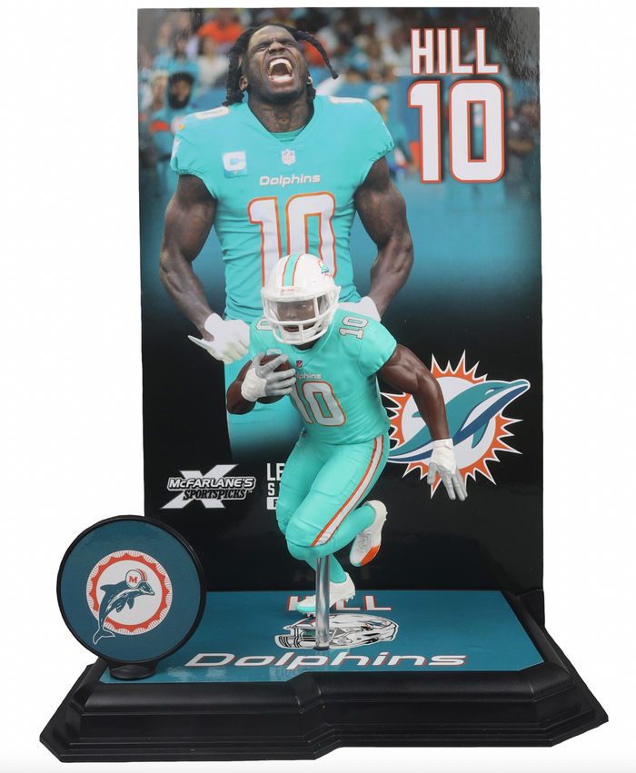 McFarlane NFL Sports Picks - Tyreek Hill Variant Figure - Miami Dolphins