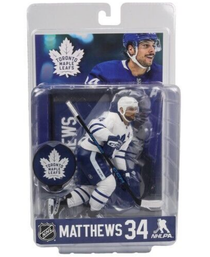 McFarlane NHL Sports Picks - Auston Matthews Variant Figure - Toronto Maple Leafs