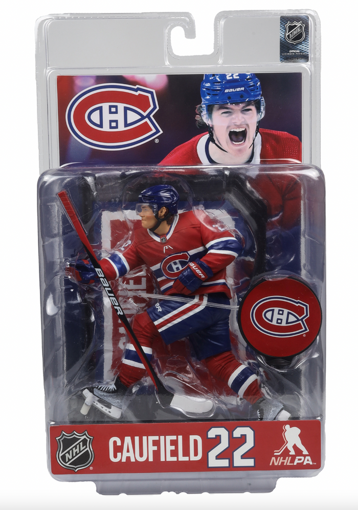 McFarlane NHL Sports Picks - Cole Caufield Figure - Montreal Canadians
