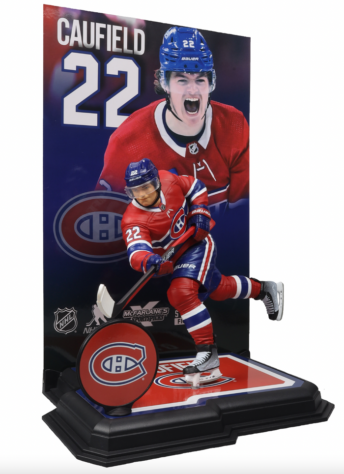 McFarlane NHL Sports Picks - Cole Caufield Figure - Montreal Canadians