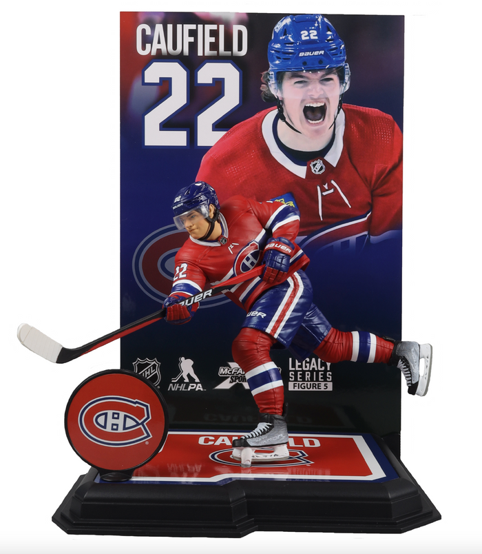 McFarlane NHL Sports Picks - Cole Caufield Figure - Montreal Canadians