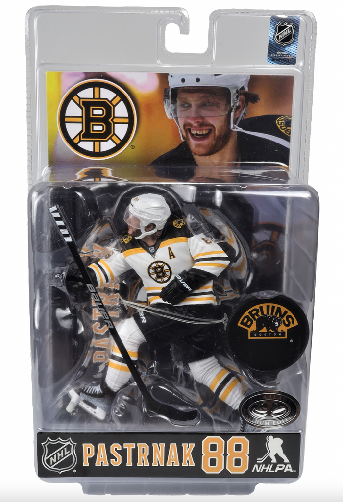 McFarlane NHL Sports Picks - David Pastrnak Variant Figure - Boston Bruins