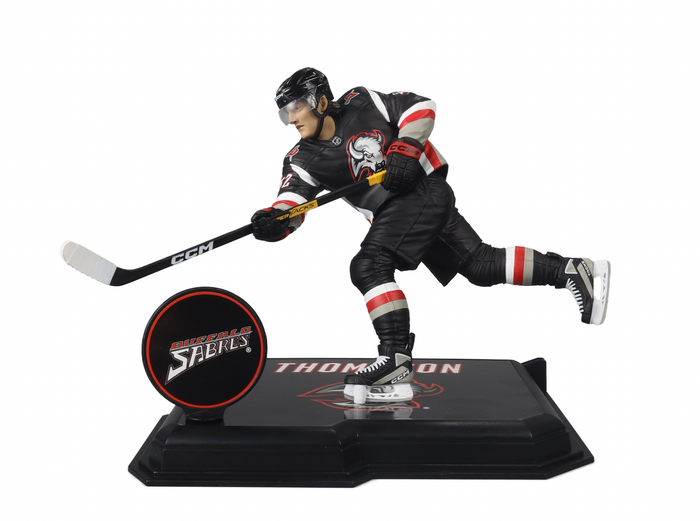 McFarlane NHL Sports Picks - Tage Thompson Black Jersey Figure - Buffalo Sabres