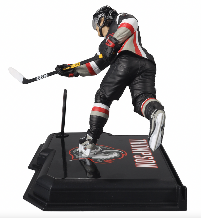 McFarlane NHL Sports Picks - Tage Thompson Black Jersey Figure - Buffalo Sabres