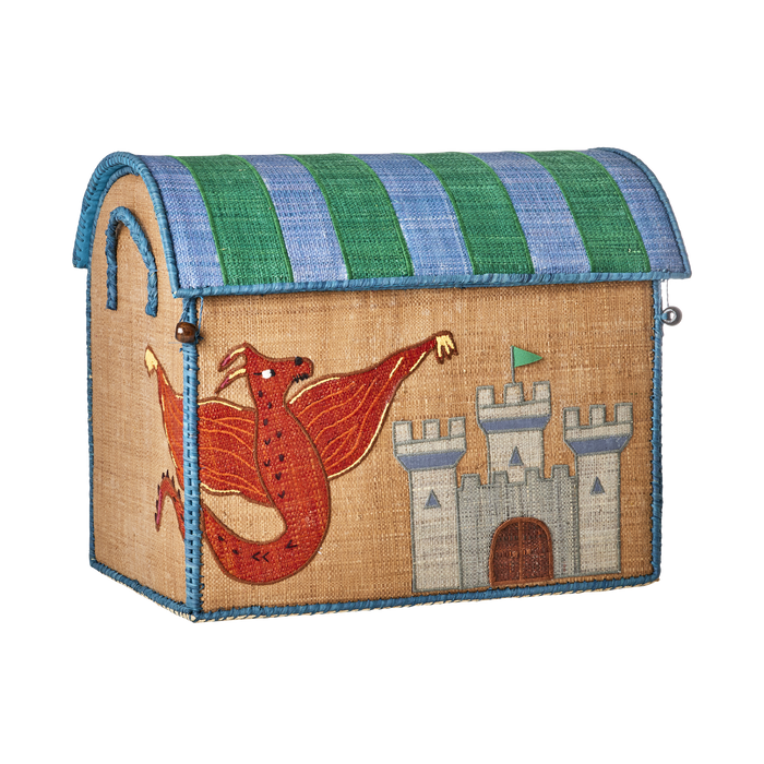 Medium Toy Basket in Dragon Design