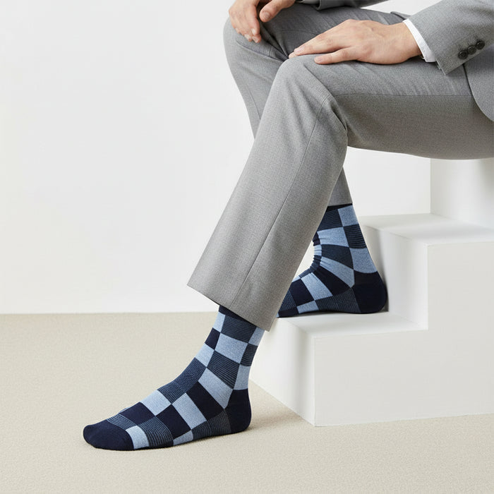 Men Formal Full Length Office Socks - Pack Of 3