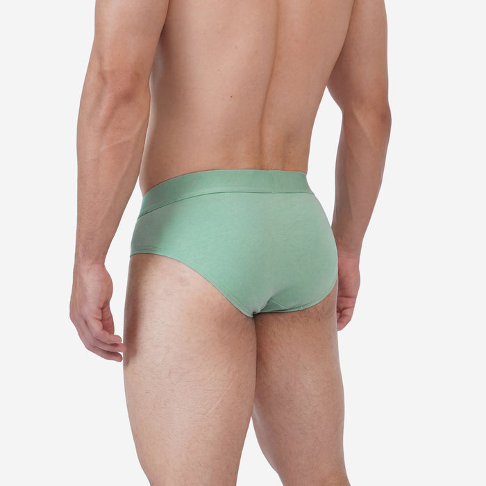Men’s Bamboo Brief - Ultra Soft, Odour Free (Sage Green)
