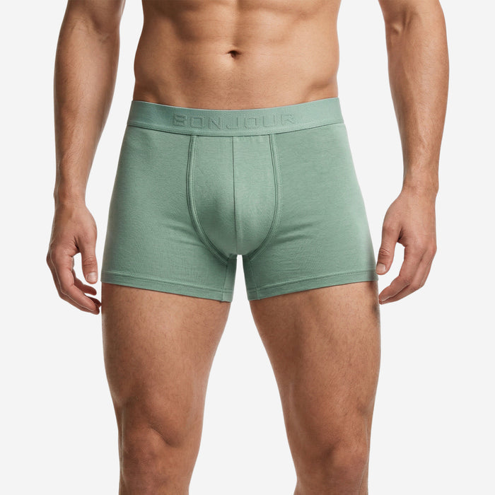 Men’s Bamboo Trunk Ultra Soft, Odour Free - (Sage Green)