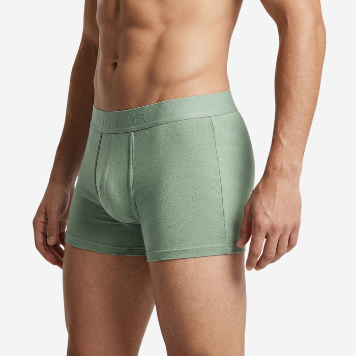 Men’s Bamboo Trunk Ultra Soft, Odour Free - (Sage Green)