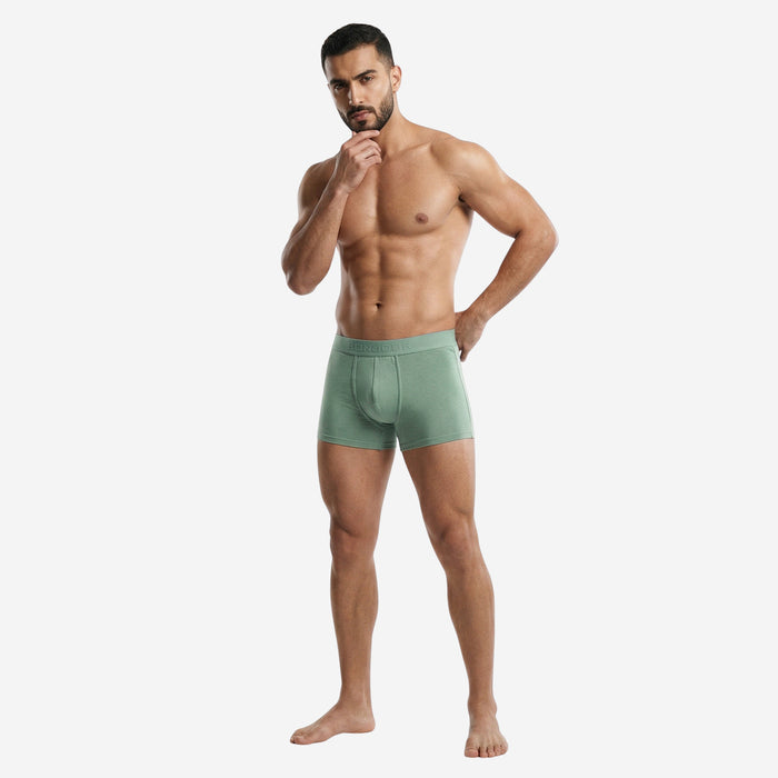 Men’s Bamboo Trunk Ultra Soft, Odour Free - (Sage Green)