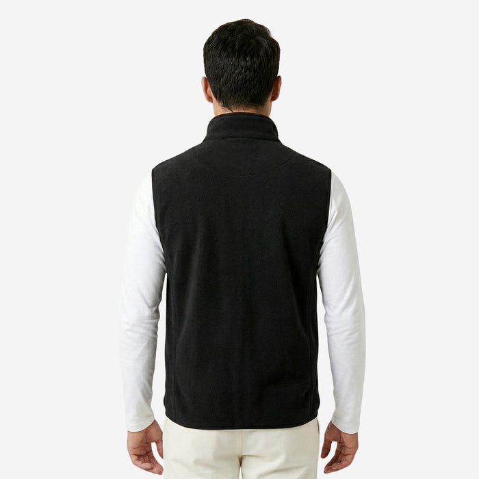 Men’s Sleeveless Polar Jacket (Black)