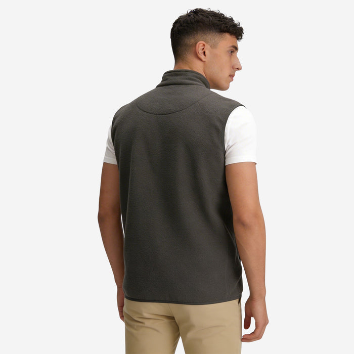 Men’s Sleeveless Polar Jacket (Dk.Grey)
