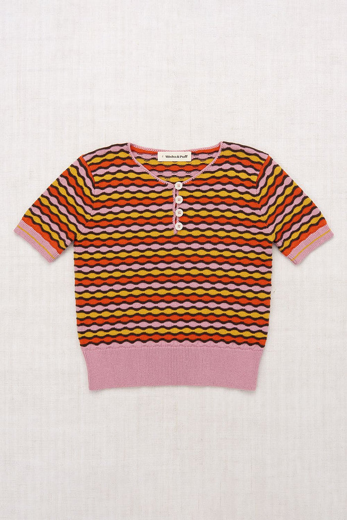 Merengue Carmen Top in Hazy Lilac
