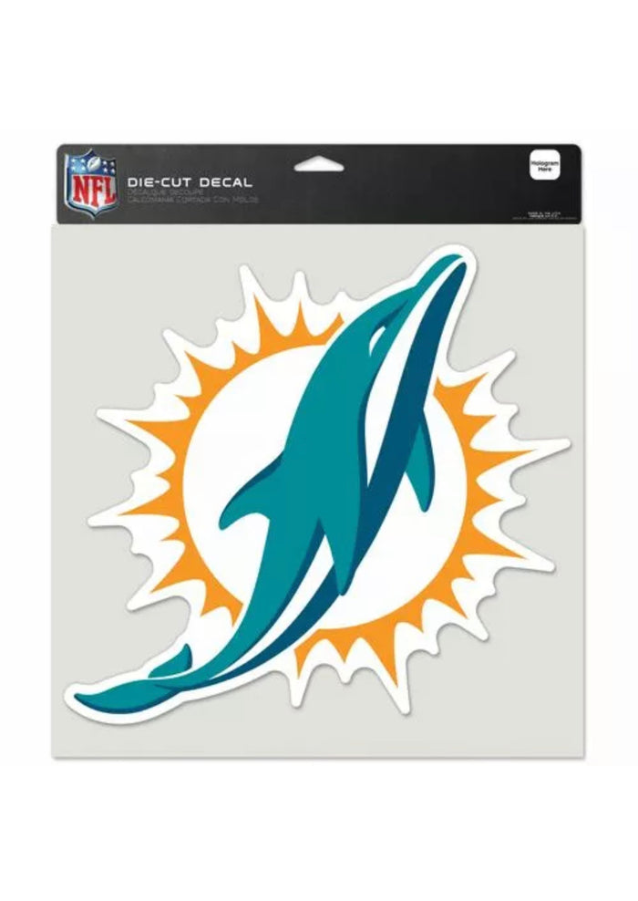 Miami Dolphins 4X4 NFL Wincraft Decal