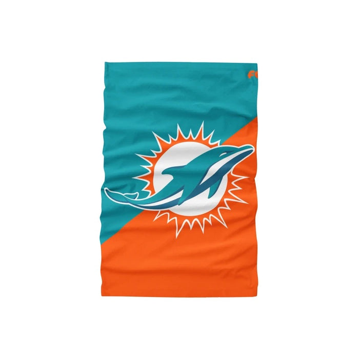 Miami Dolphins Big Logo FOCO NFL Face Mask Gaiter Scarf