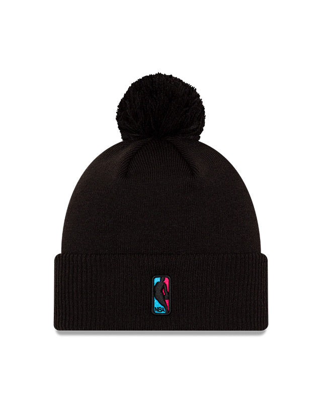 Miami Heat Alternate Vice New Era City Series 20 Pom Knit Toque