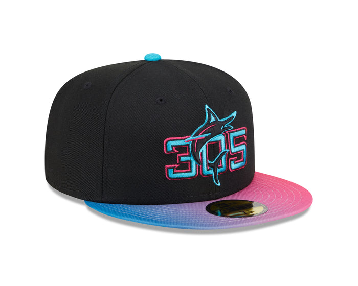 Miami Marlins New Era 2025 City Connect Authentic Collection On-Field 59FIFTY Fitted Hat