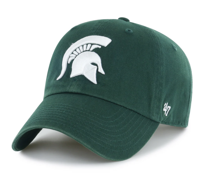Michigan State Spartans NCAA '47 brand Clean Up Adjustable Hat