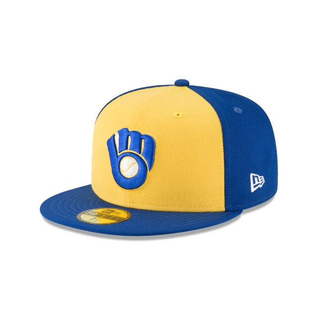 Milwaukee Brewers New Era Cooperstown Collection 59FIFTY Fitted Hat