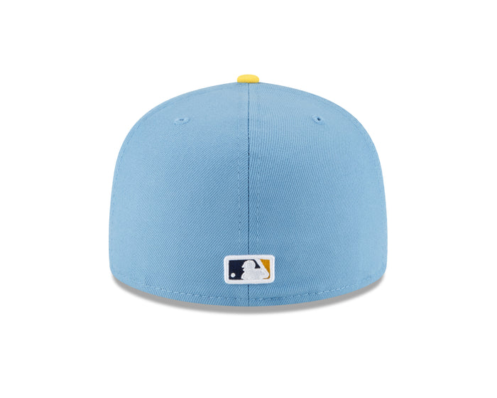 Milwaukee Brewers New Era Powder Blue 2022 City Connect Authentic Collection On-Field 59FIFTY Fitted Hat