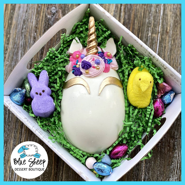 mini unicorn easter egg smash box