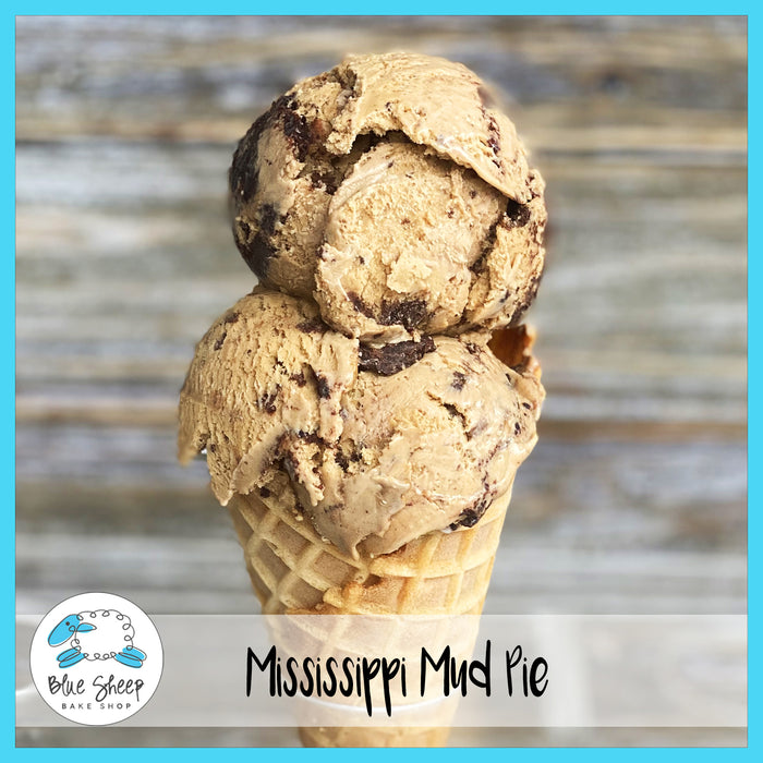 coffee ice cream with cookies blue sheep bake shop nj ice cream